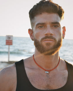 שרשרת דג חרוזים